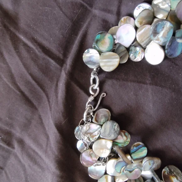 Elegant Multicolor Shell Necklace - Picture 3 of 3